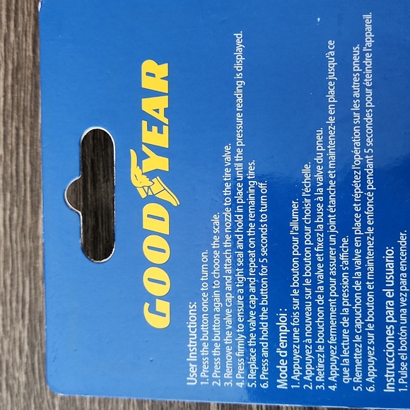 Goodyear Digital Tire Gauge - Brand NEW - Picture 7 of 9